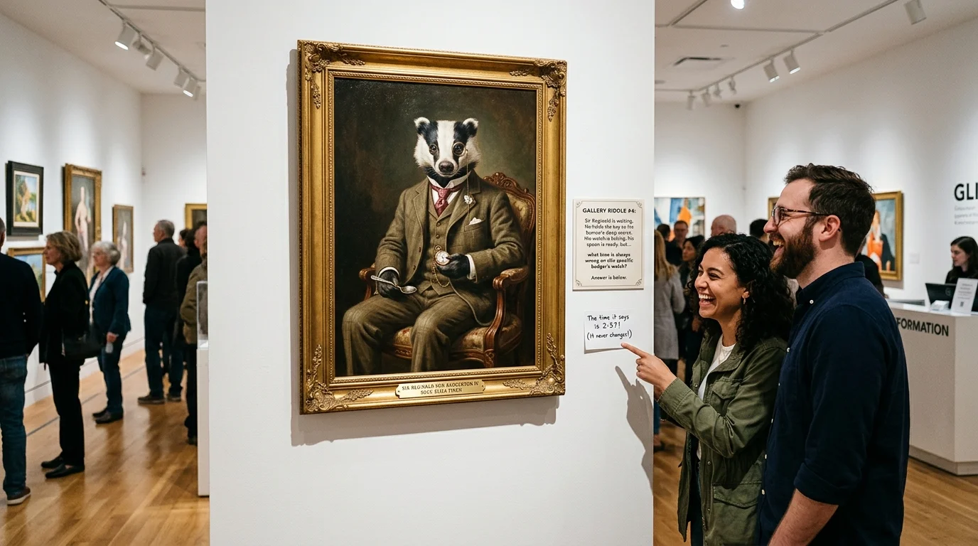 Art-Themed Wordplay Riddles
