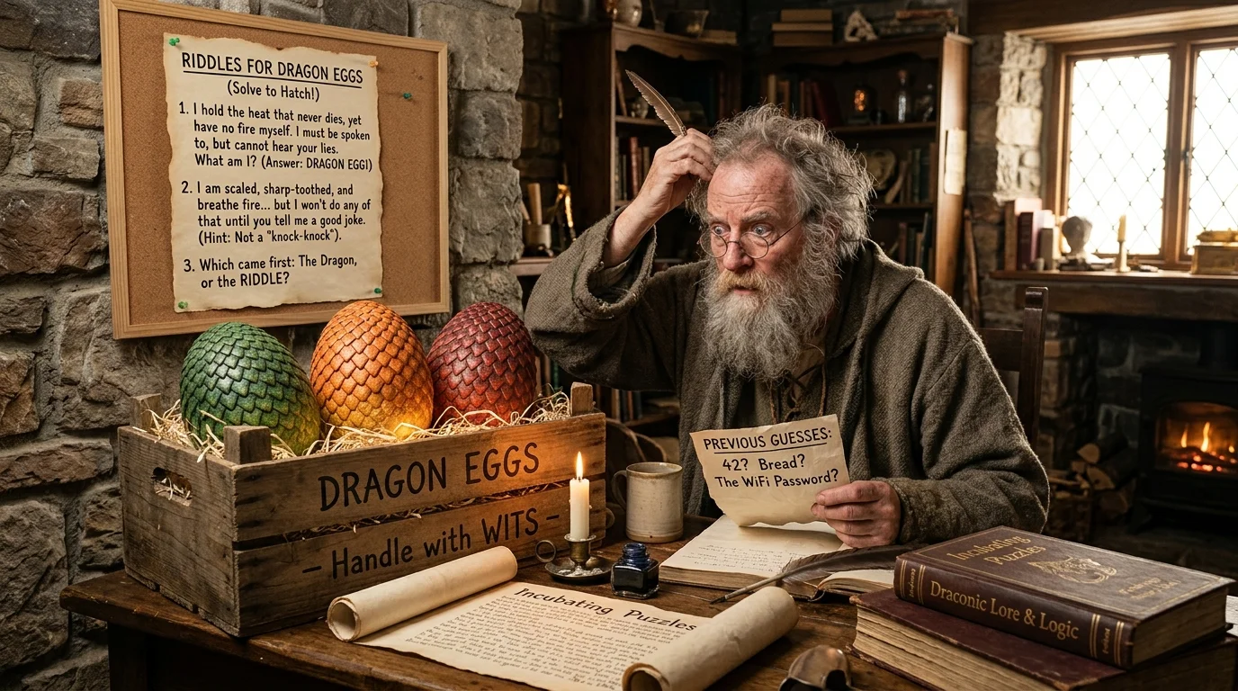 Baby Dragon Riddles