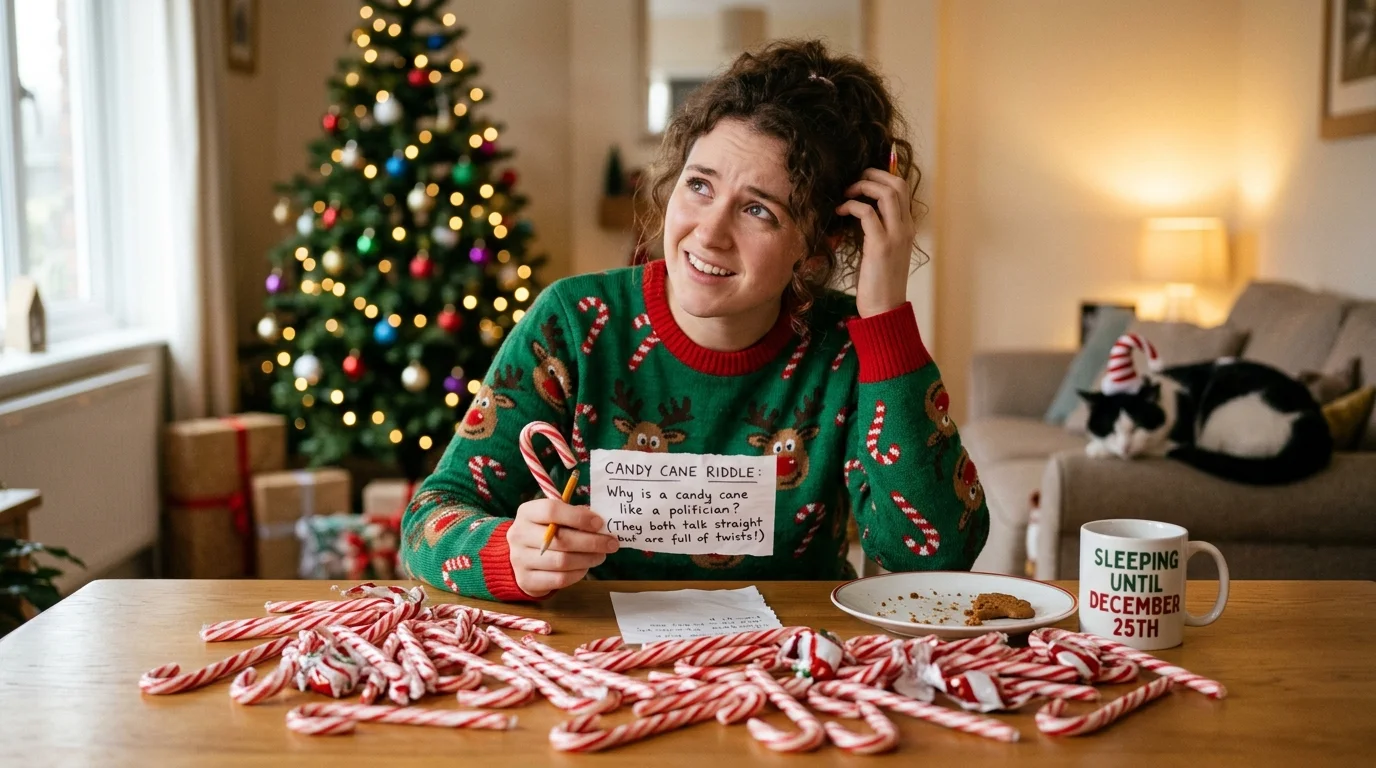 Candy Cane Math Riddles