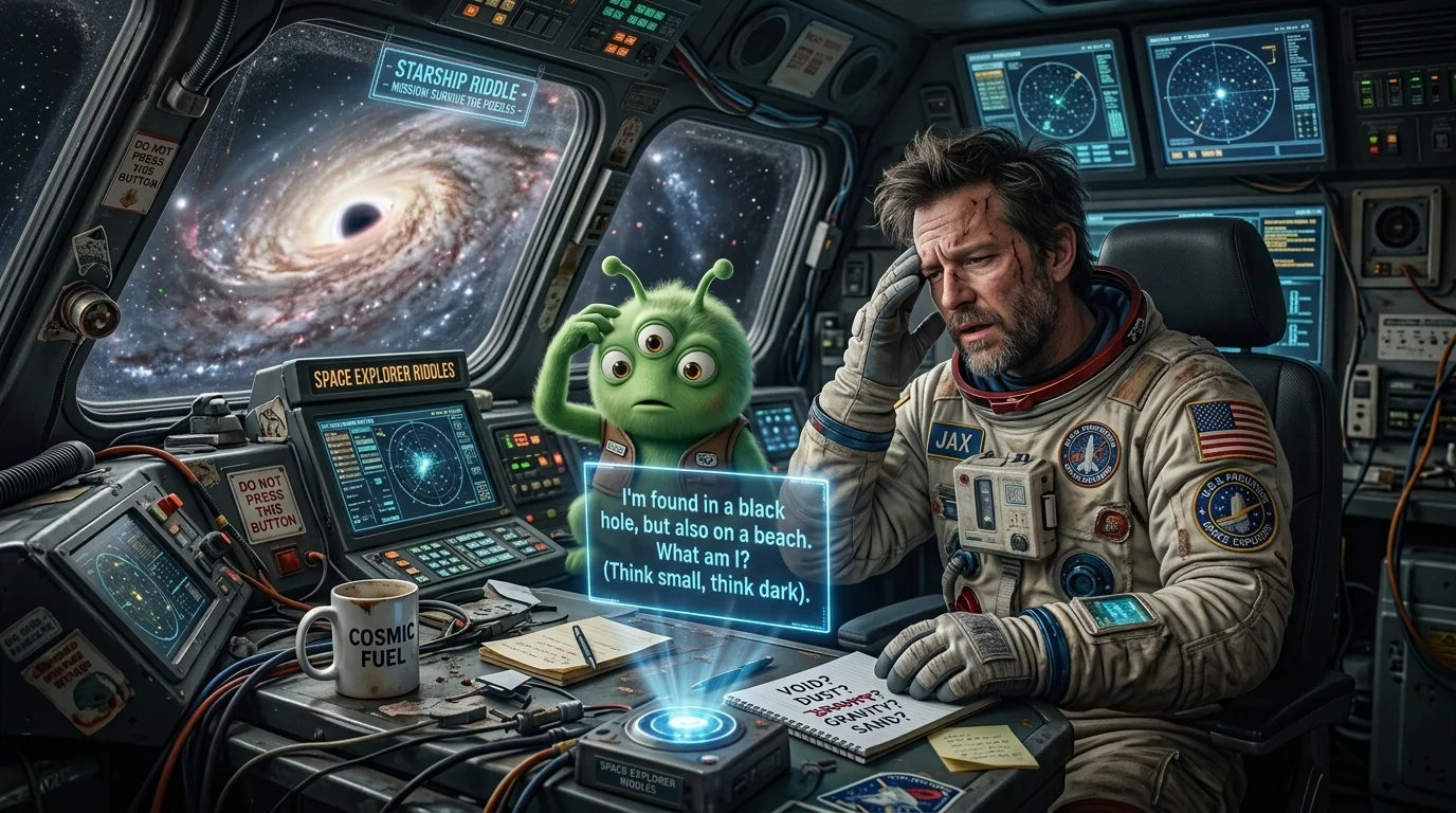 Comet and Asteroid Explorer Riddles