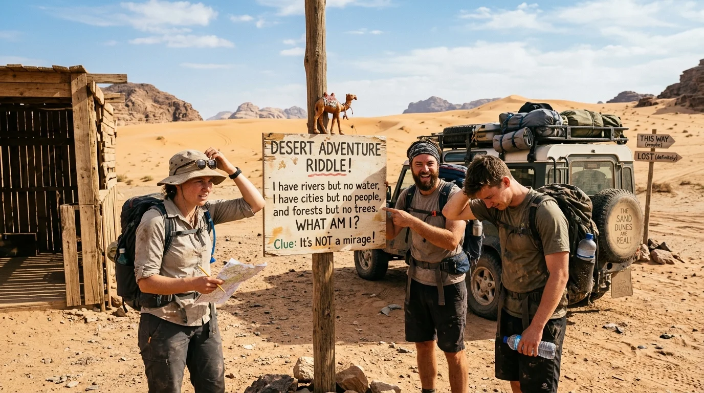 Desert Wordplay Riddles