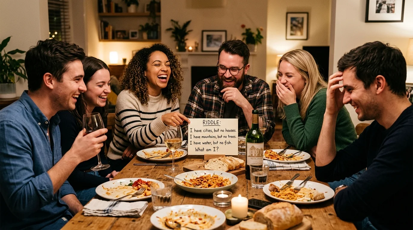 Dinner Table βWhat Am Iβ Riddles