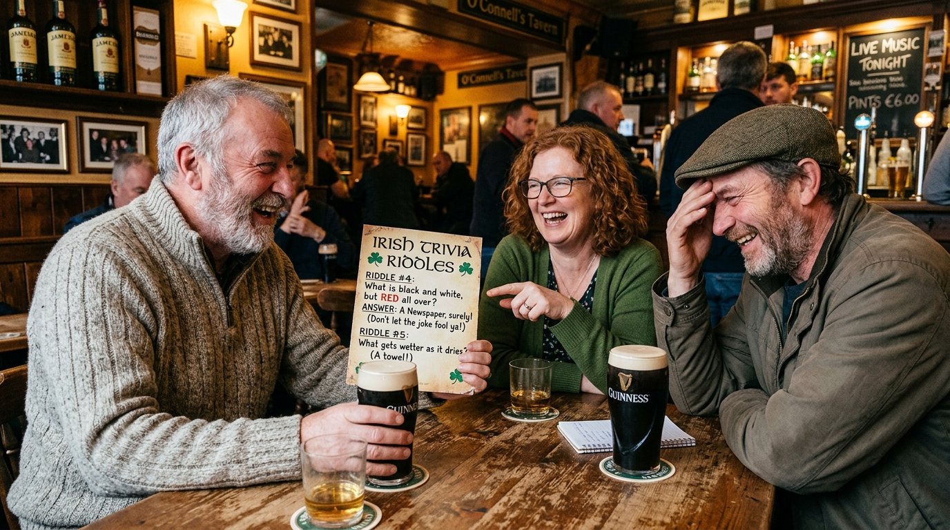 Funny Irish Trivia Riddle