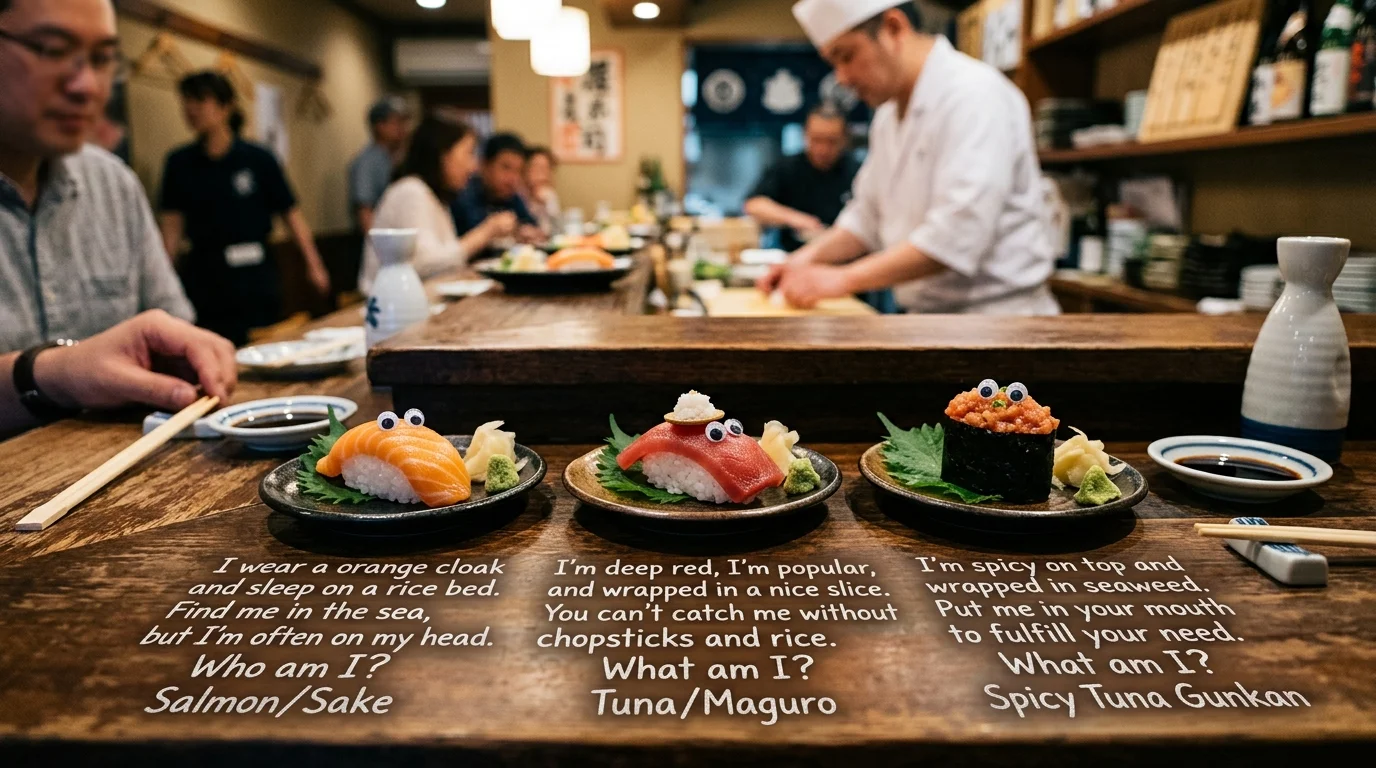 Funny Sushi Riddles