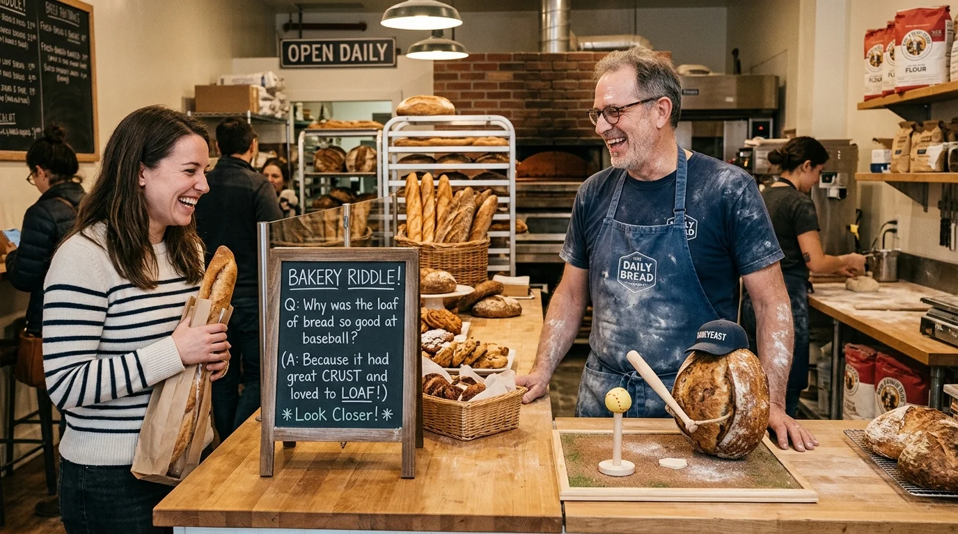 Hard Bakery Riddles