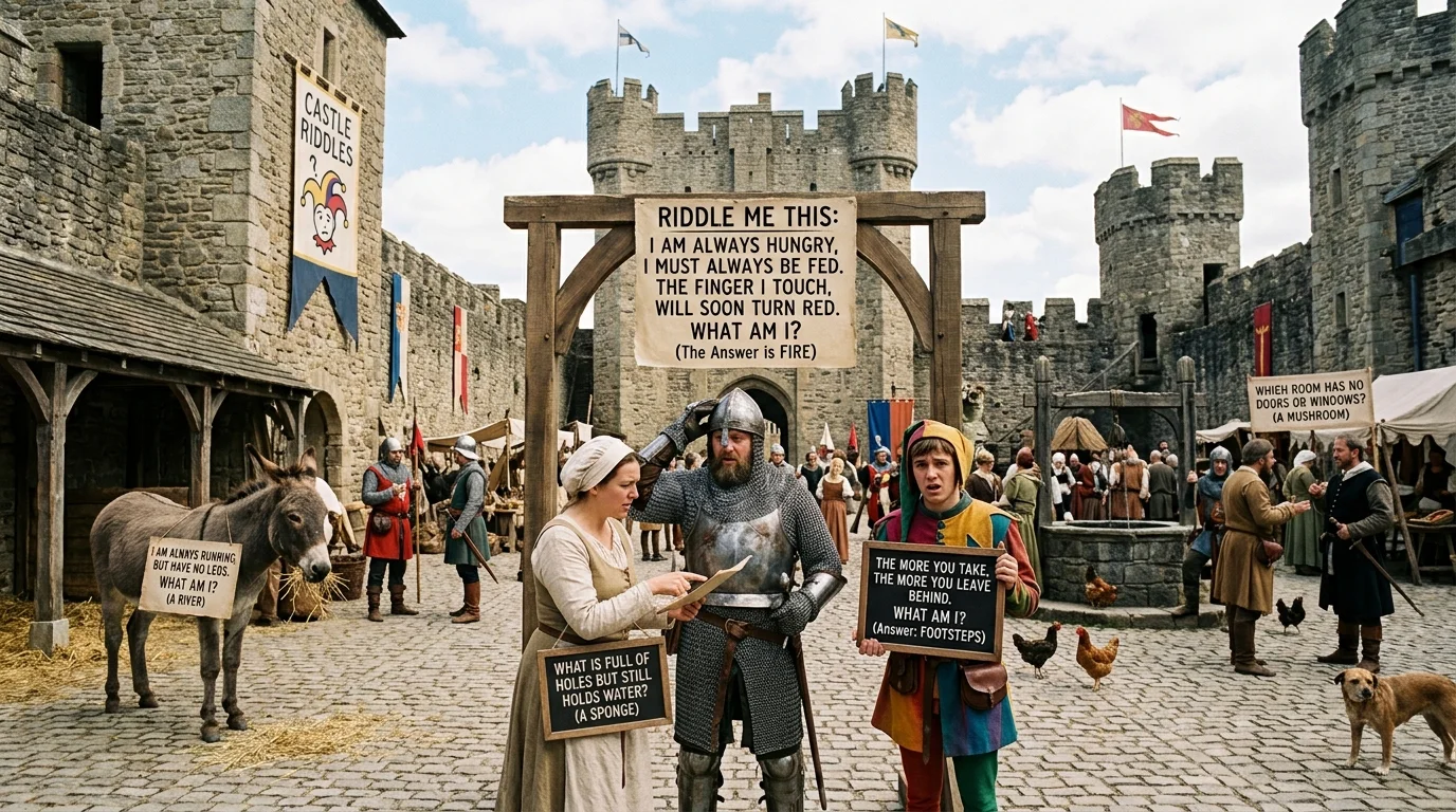 Hard Castle Riddles