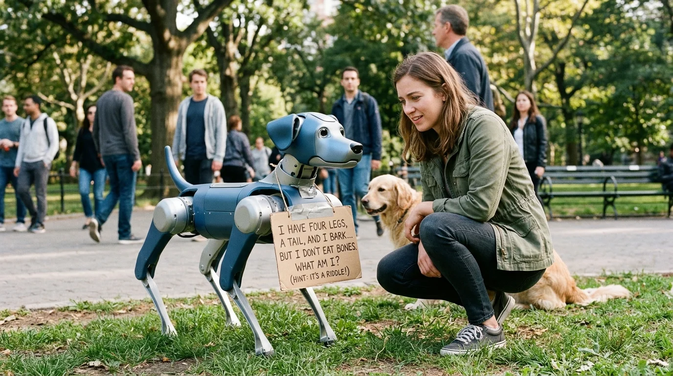 Hard Robot Dog Riddles