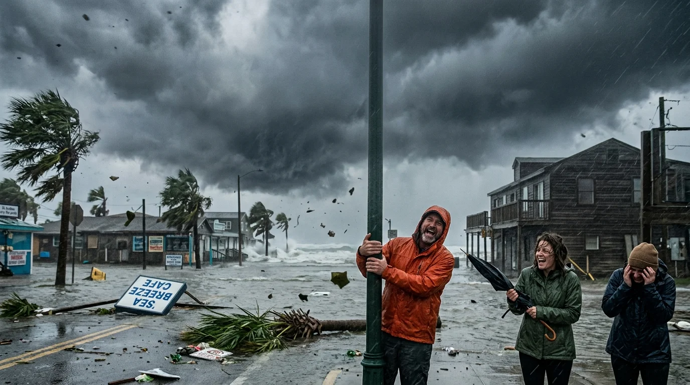 Hurricane Eye Riddles