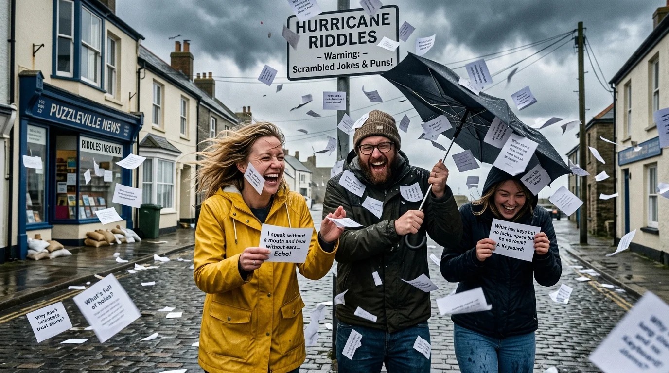 Hurricane Math Brain Teasers