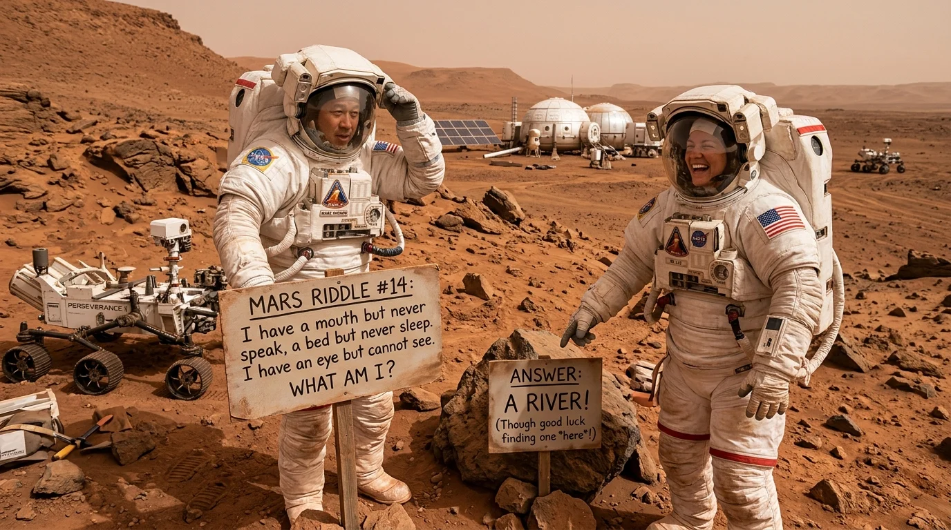 Mars Math Brain Teasers