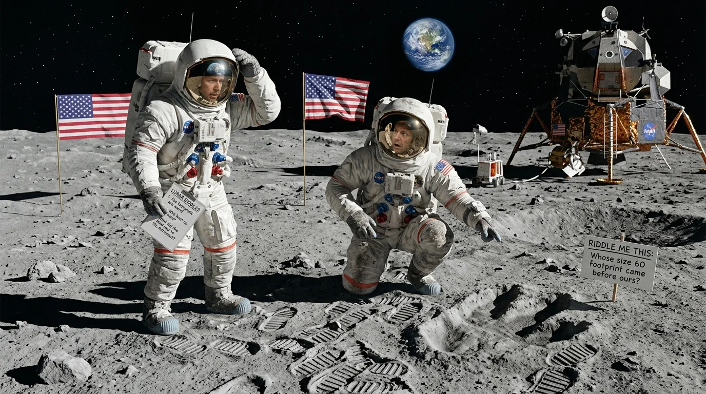 Moon Landing Riddles for Classrooms