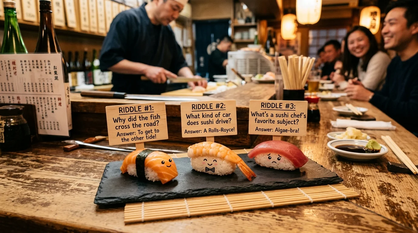 Nori and Seaweed Riddles
