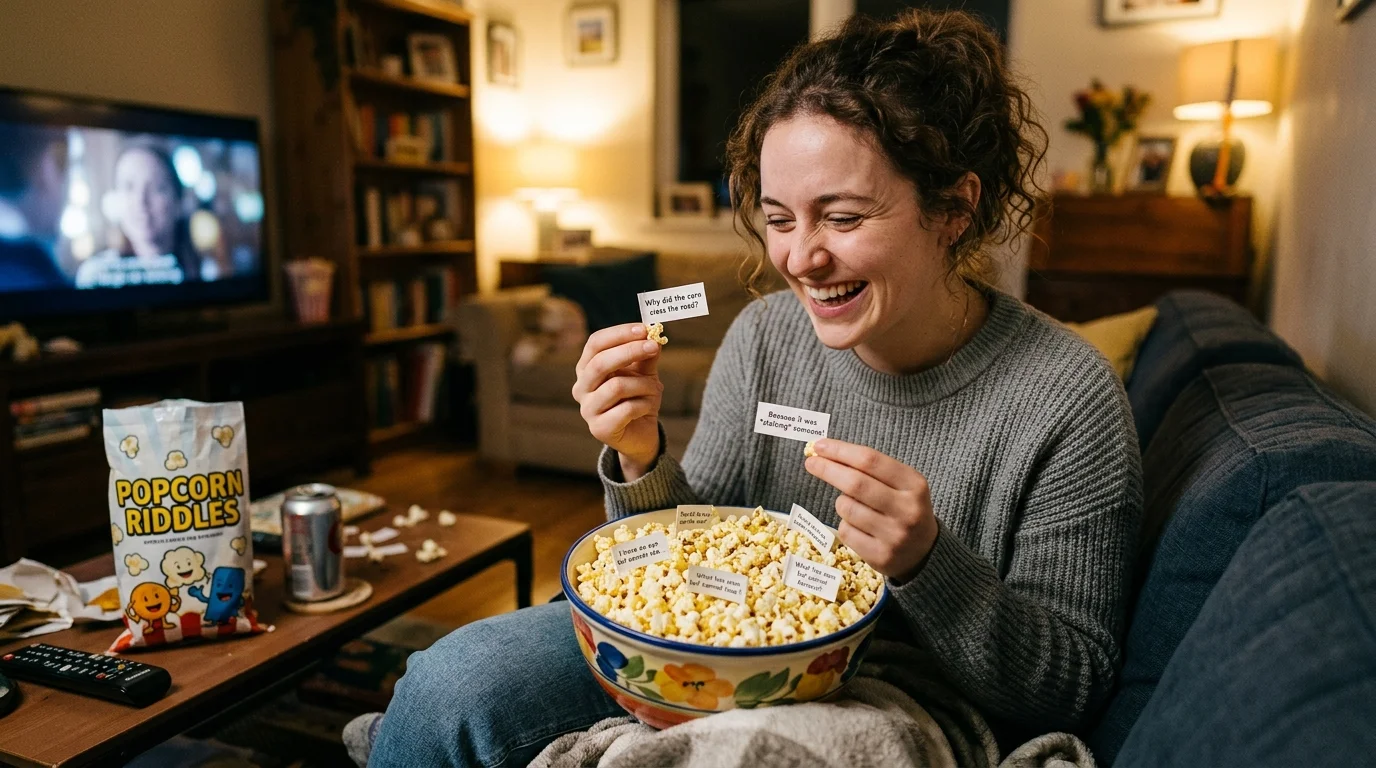 Popcorn Treasure Hunt Riddles