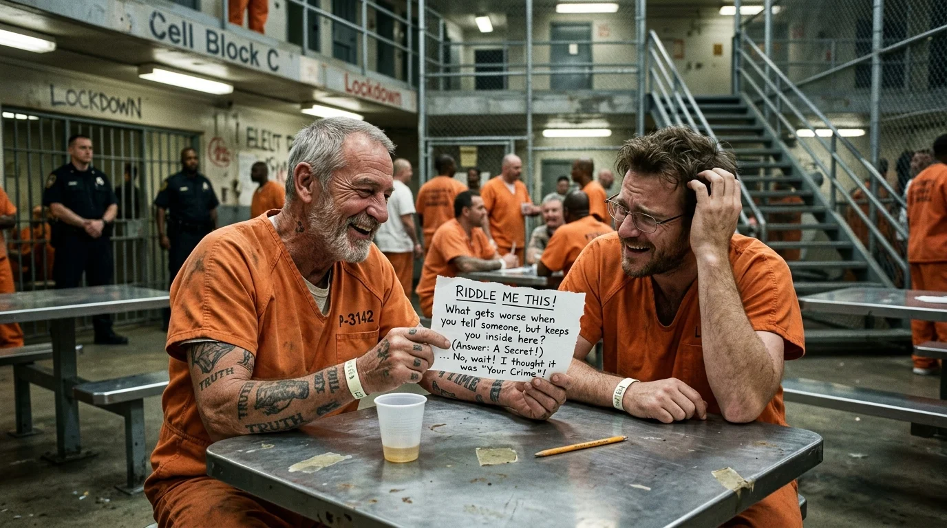 Prison Treasure Hunt Riddles