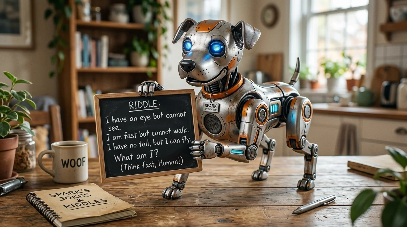 Robot Dog Brain Riddles