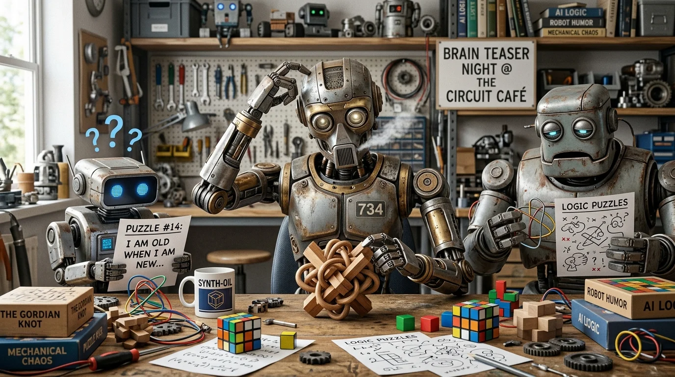 Robot Mystery Brain Teasers