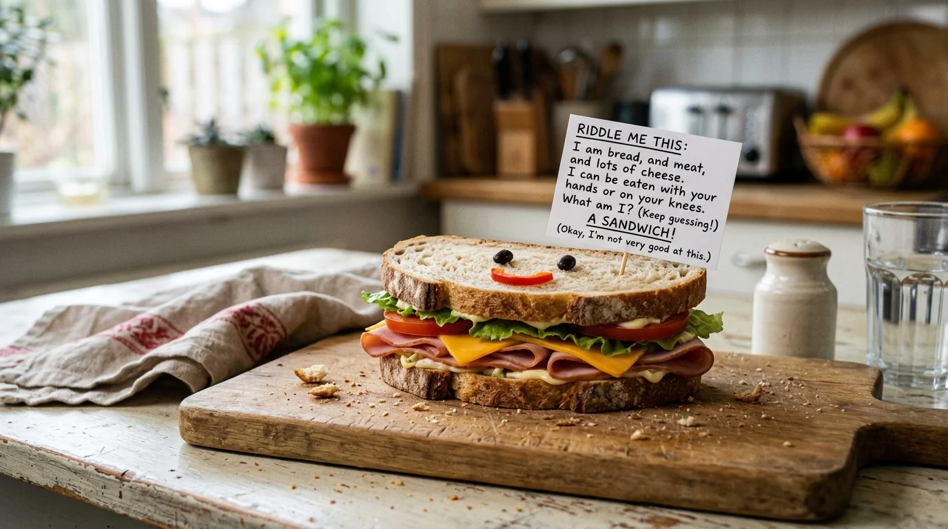 Sandwich Math Riddles
