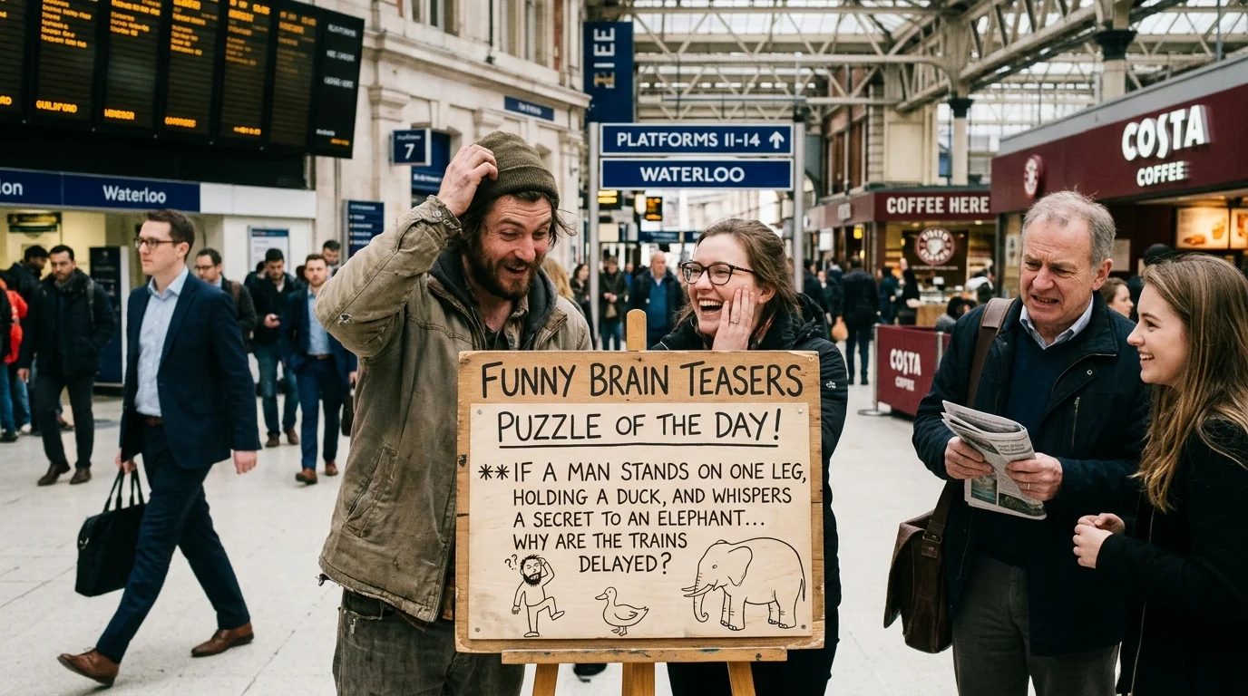 Sneaky Wordplay Brain Teasers