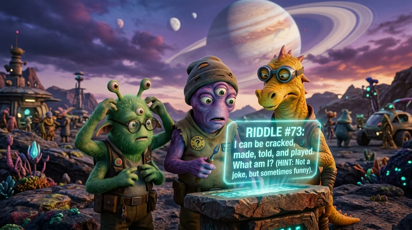 Strange Planet Riddles