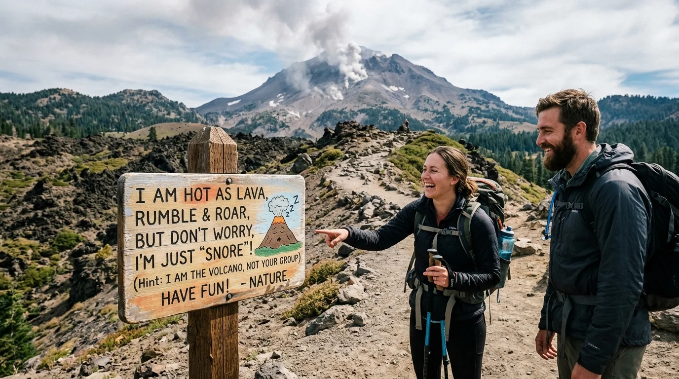 Tricky Volcano Nature Riddles