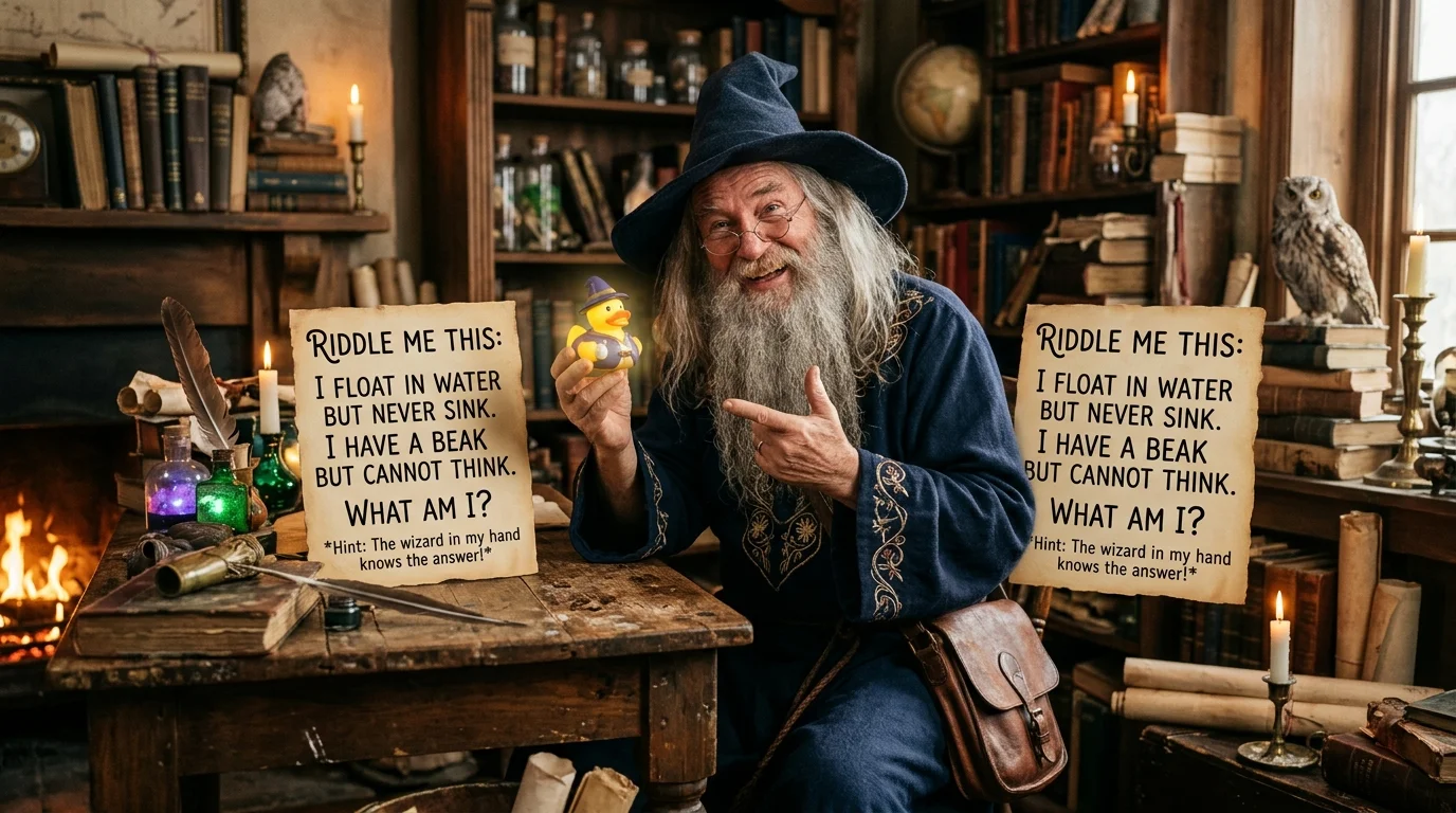 Wizard Hat Riddles