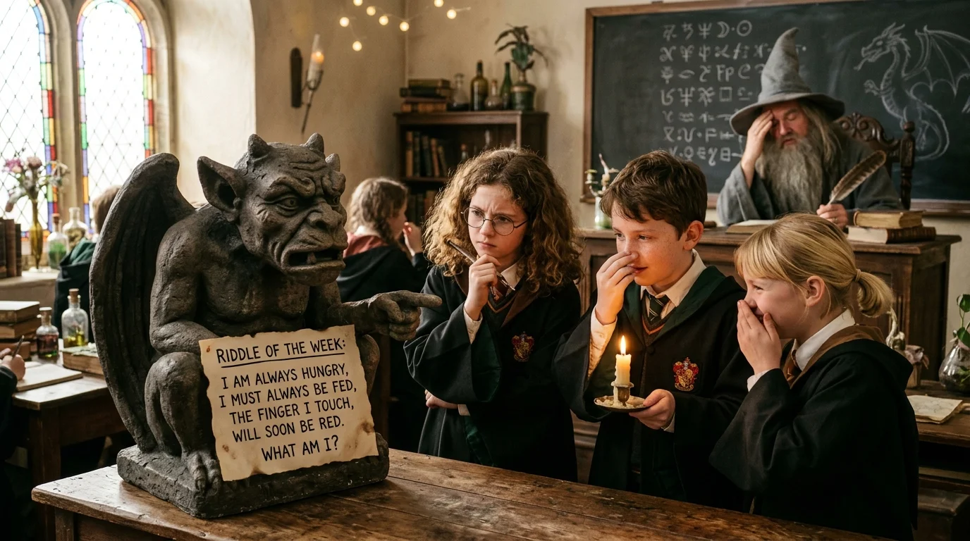Wizard Teacher Riddles