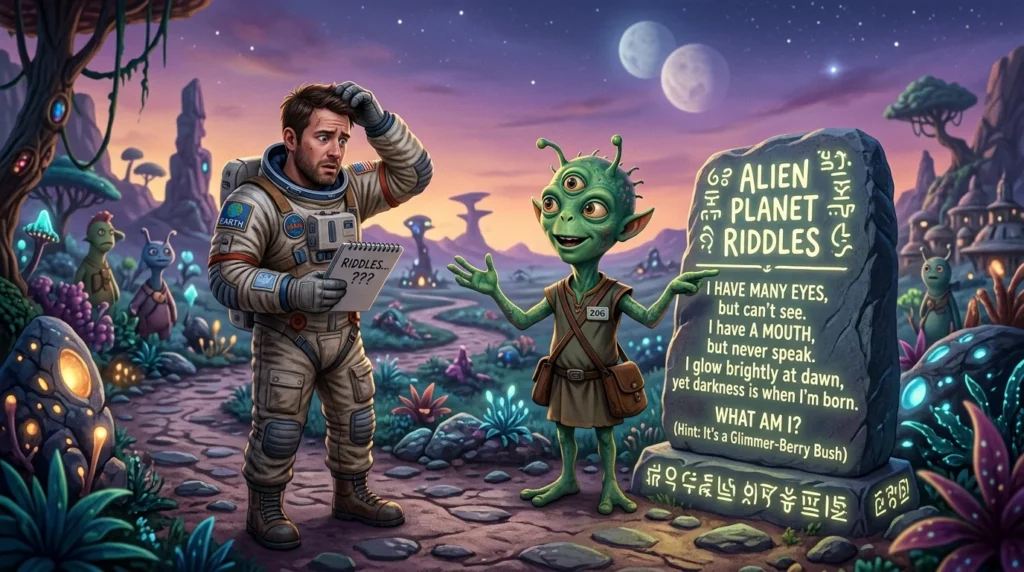 alien planet riddles