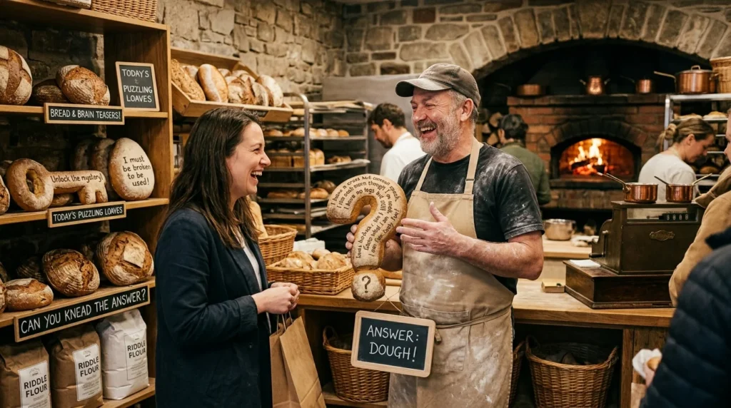 bread bakery riddles