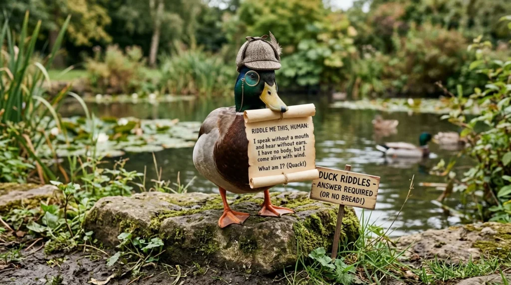 duck animal riddles