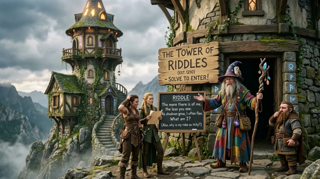 wizard tower riddles